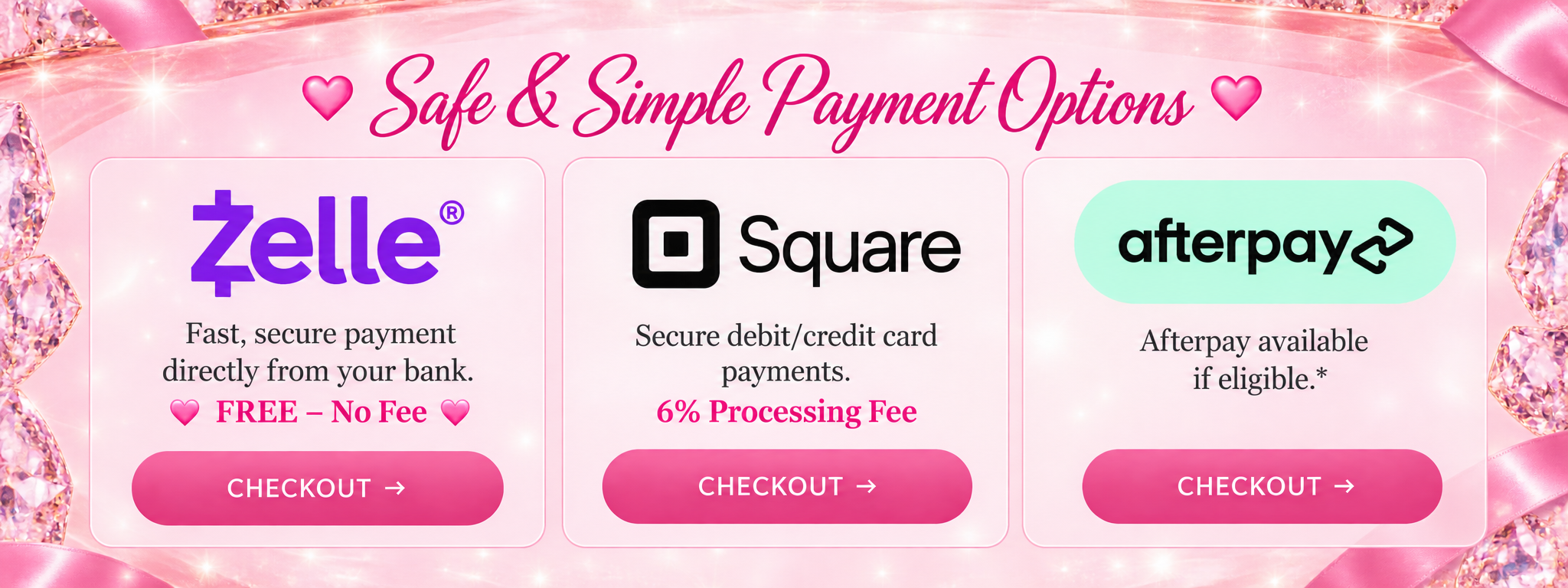 Safe and Simple Payment Options